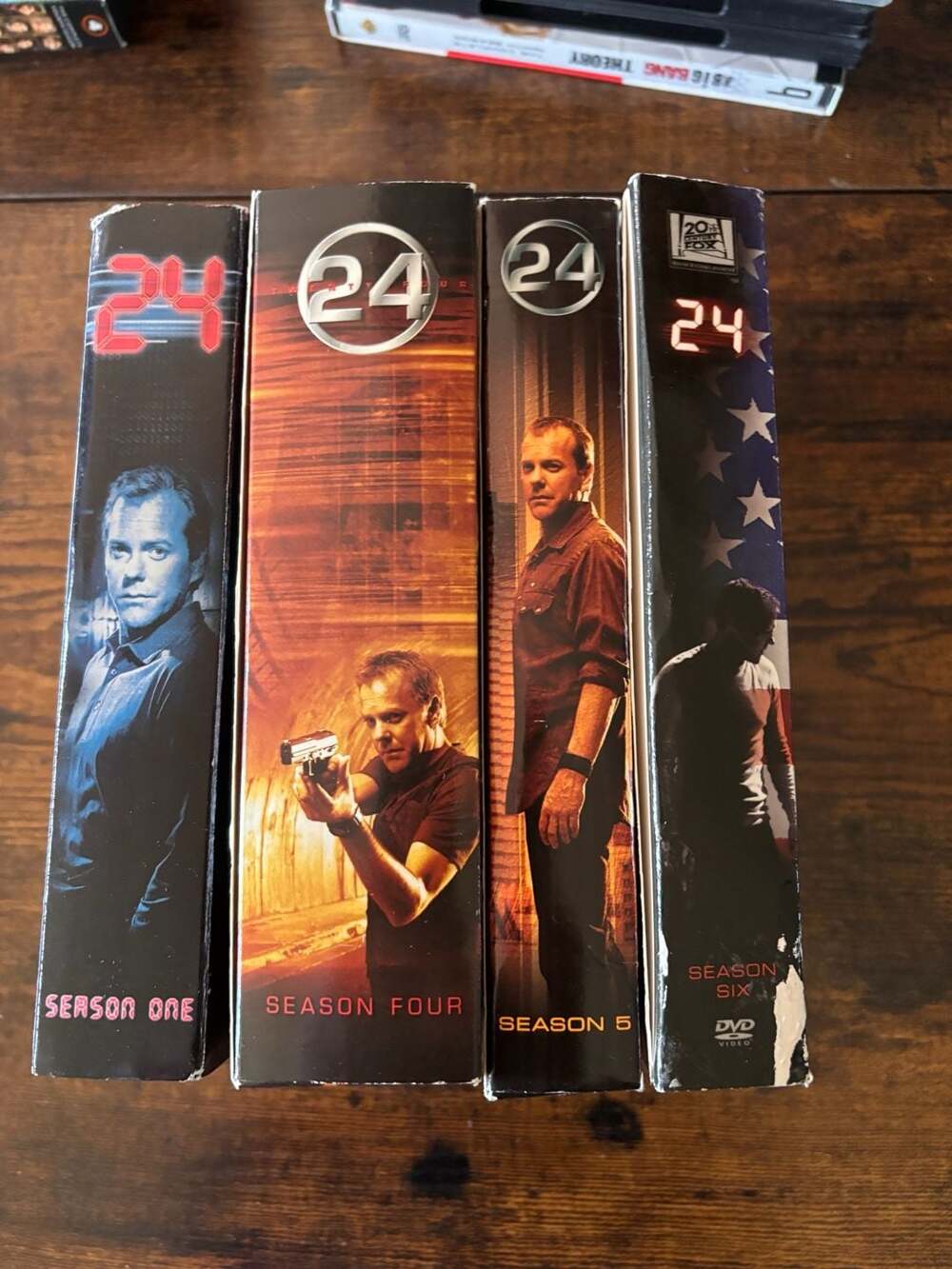 24 Seasons 1, 4, 5, and 6 DVD Box Set Collection (Kiefer Sutherland)